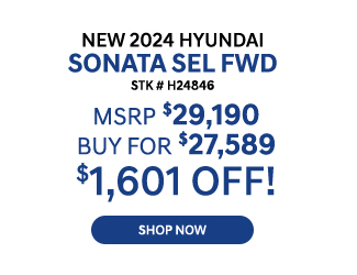 Hyundai Sonata offer