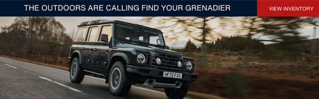 the outdoors are calling find your Grenadier