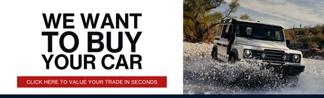 we want to buy your car-click here to value your trade in seconds