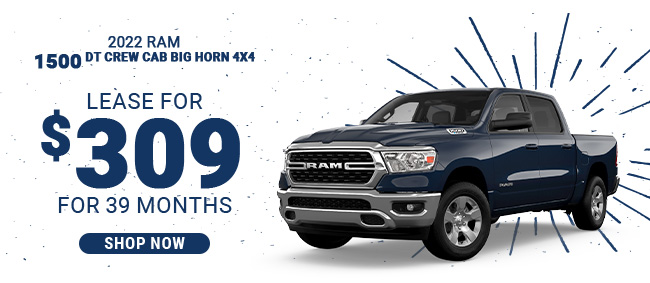 lease offers on 2022 RAM Big Horn