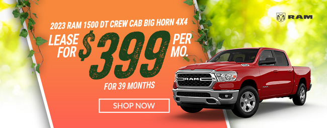 lease offers on 2023 RAM Big Horn