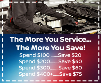 The more you service the more you save