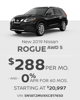 2019 Nissan Rogue AWD S