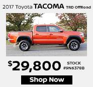 2017 Toyota Tacoma TRD Offroad