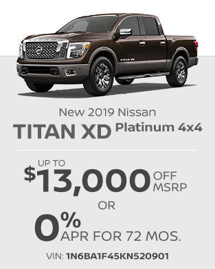 2019 Nissan Titan XD Platinum 4x4 