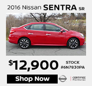 2016 Nissan Sentra SR
