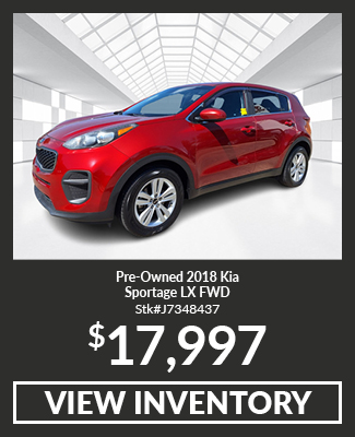 Pre-Owned 	2018 Kia Sportage-lx