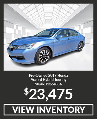 Pre-Owned 2017 Honda Accord Hybrid-touring