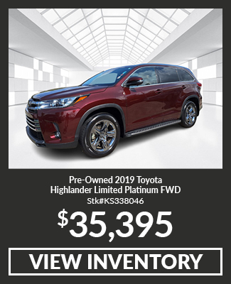 Pre-Owned 	2019 toyota highlander-limited-platinum	