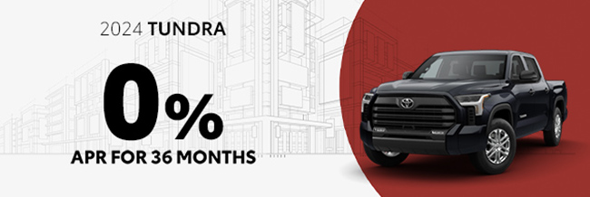 special offer on Toyota Tundra