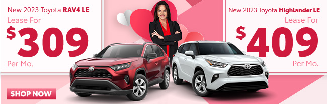 Toyotathon is on-special deals feturing 2 Toyotas