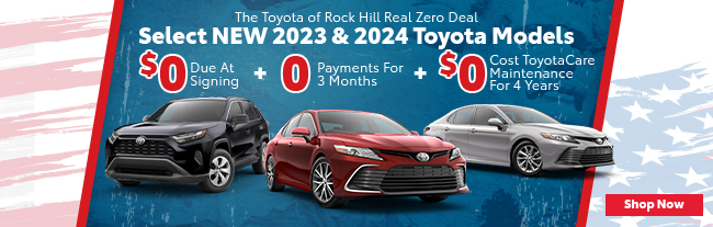 real zero deal is on at Toyota