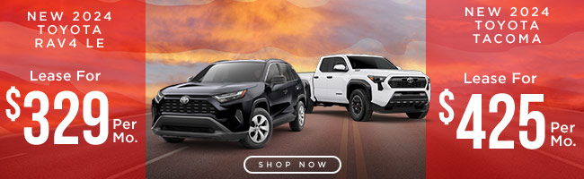 Toyota RAV4 and Toyota Highlander offers