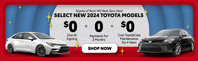 real zero deal is on at Toyota