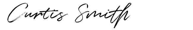 Curtis Smith signature