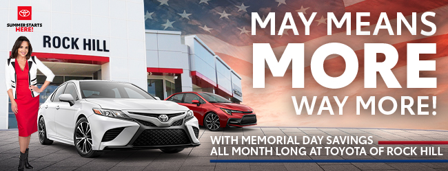 May Means more way more - with memorial day savings