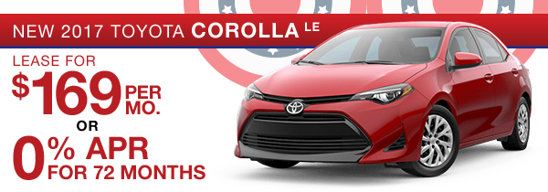 New 2017 Toyota Corolla