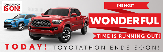 Toyotathon Ends Soon!