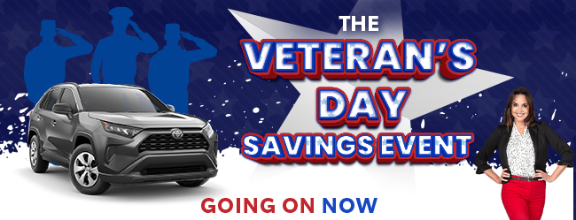 The Veterans Day Savings event