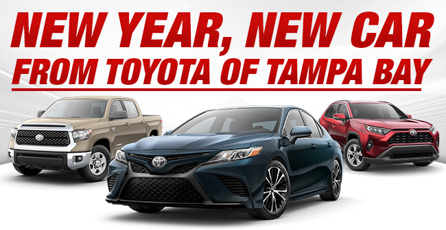 New Year, New Car From Toyota of Tampa Bay