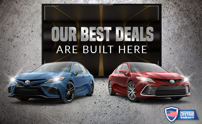 Drive into the new year in a new Toyota