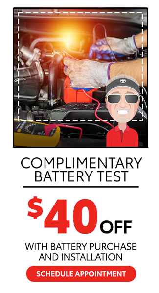 Complimentary battery test