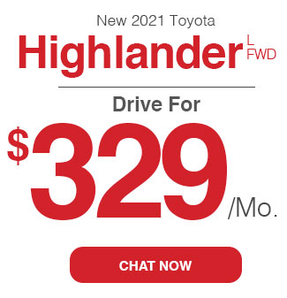 2021 Toyota highlander l fwd