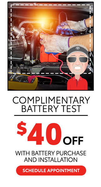 Complimentary battery test