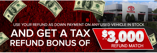 tax refund bonus offer