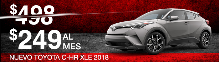 Nuevo Toyota C-HR XLE 2018