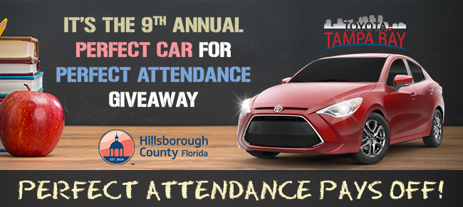 The 8th Annual Perfect Car For Perfect Attendance Event!