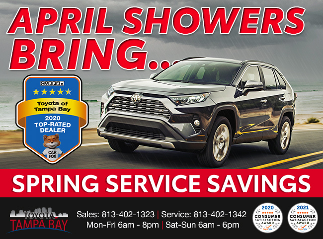 April Showers Bring Spring Service Savings
