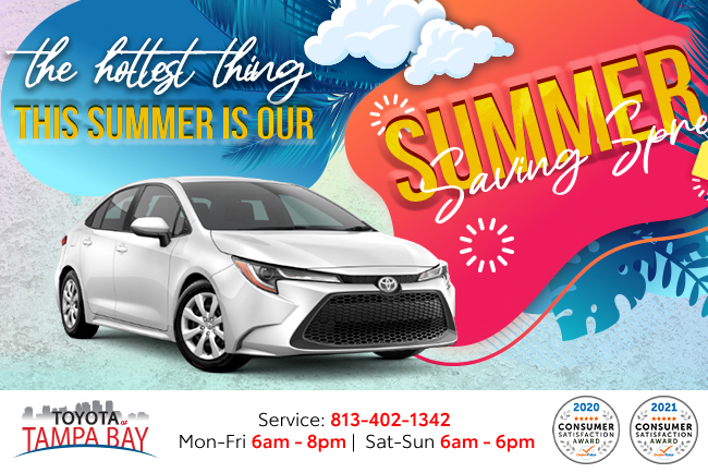 the hottest thing this summer is our - summer savings spree