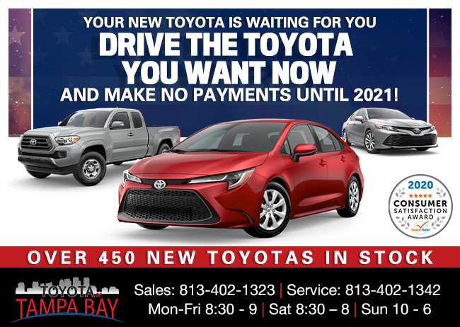 Your new Toyota is waiting for you