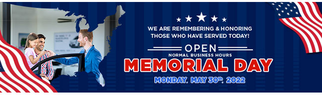 Open normal business hours on Memorial Day