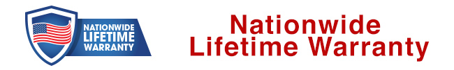 Nationwide Lifetime Warranty