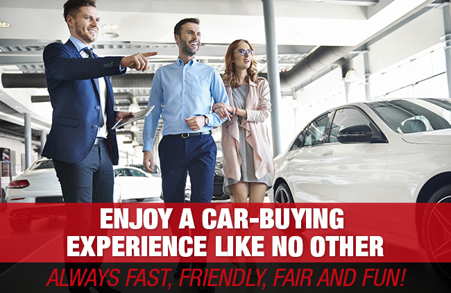 Enjoy A Car-Buying Experience Like No Other