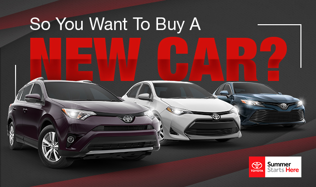 So You Want To Buy A New Car