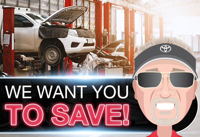 We Want You To Save!