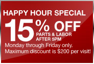 Happy Hour Special