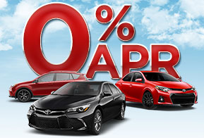 0% APR at Toyota of Tampa Bay