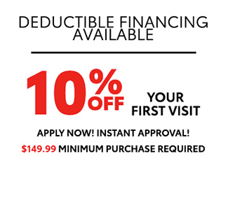 Deductible financing available