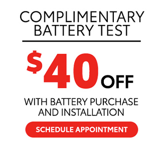 Complimentary battery test