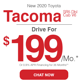 2020 Toyota Tacoma SR5 Dbl Cab V6