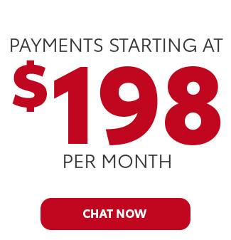 Payments starting at $198 per month