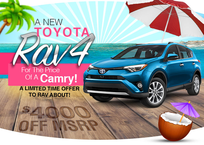 A New Toyota Rav4 For The Price Of A Camry!