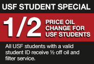 USF Student Special At Toyota of Tampa Bay
