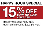Happy Hour Special At Toyota of Tampa Bay