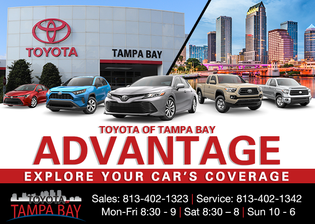 Toyota Of Tampa Bay Advantage, Explore Your Car’s Coverage