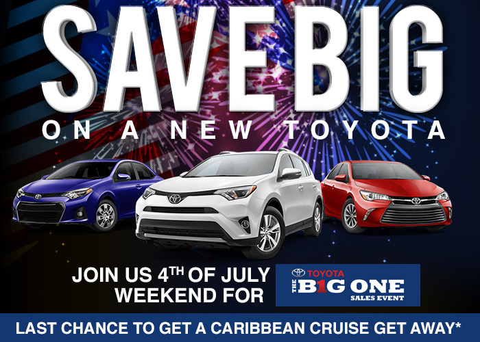Save Big On A New Toyota